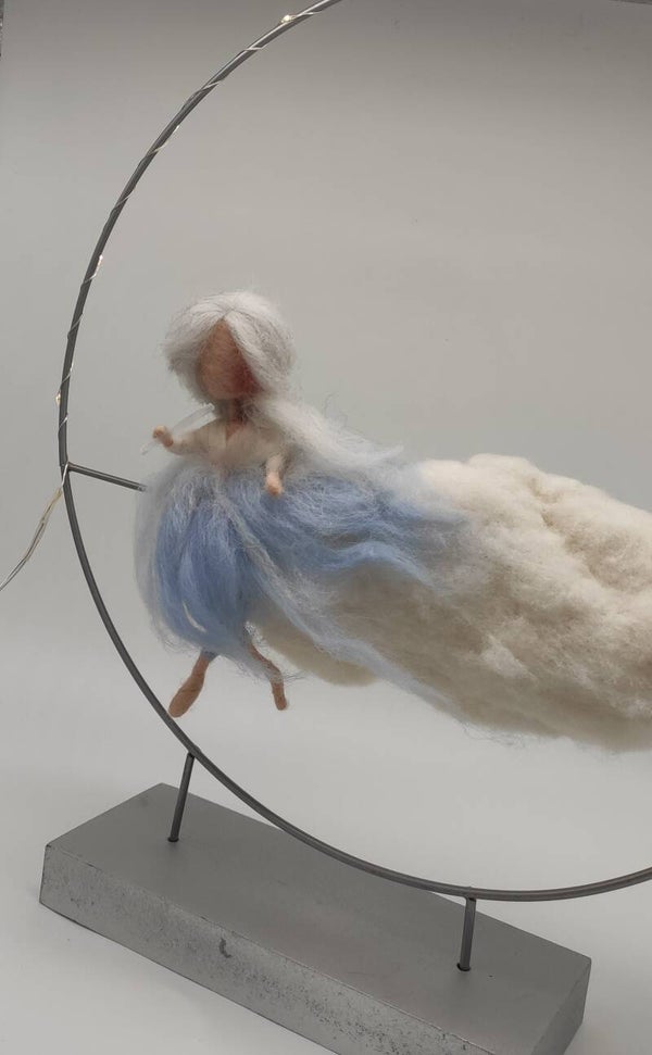 Kunstfigur Wolkenfee