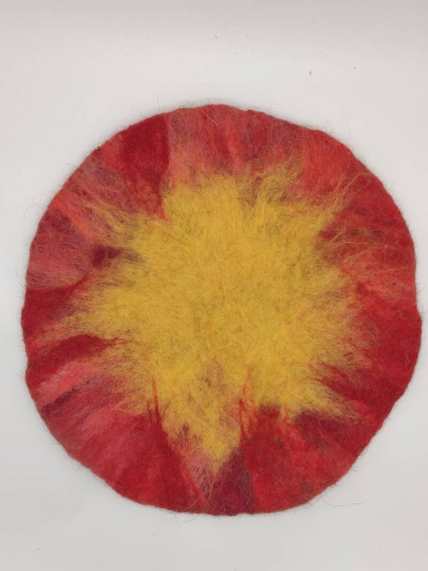 Filzkissen Feuer