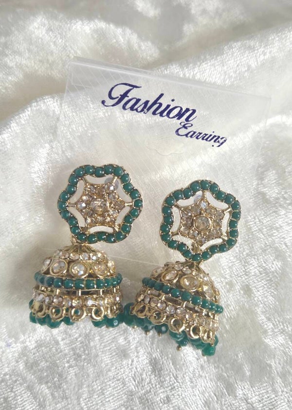 Jhumki - Green D4