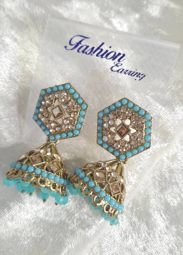 Jhumki - Baby Blue D5
