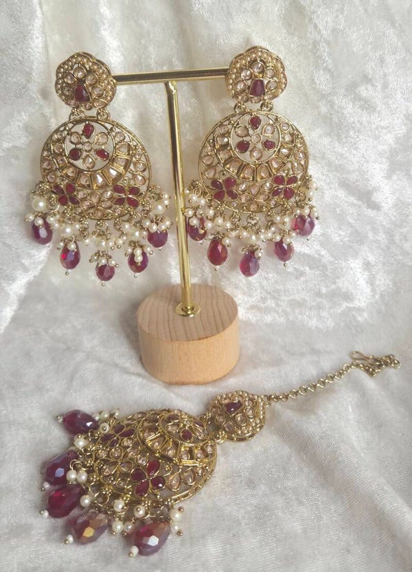 Maang Teeka Sonakshi - Bordeaux