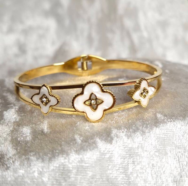 LV Armband - Deluxe Wit 004