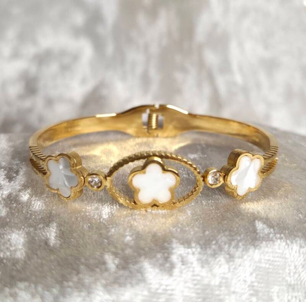 LV Armband - Deluxe Wit 001