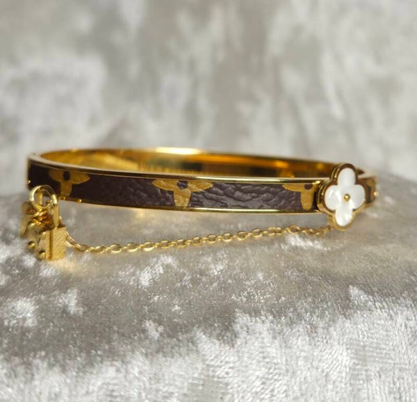 LV Armband Deluxe - Bruin wit 008