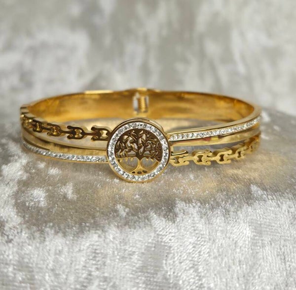 Live Tree Armband Deluxe - Goudwit 006