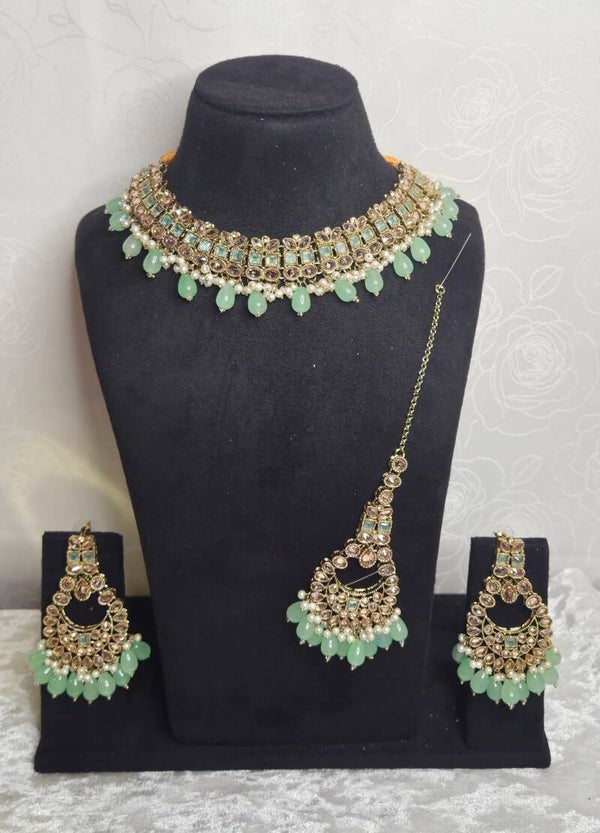 Gouden Harikha Set - Mint