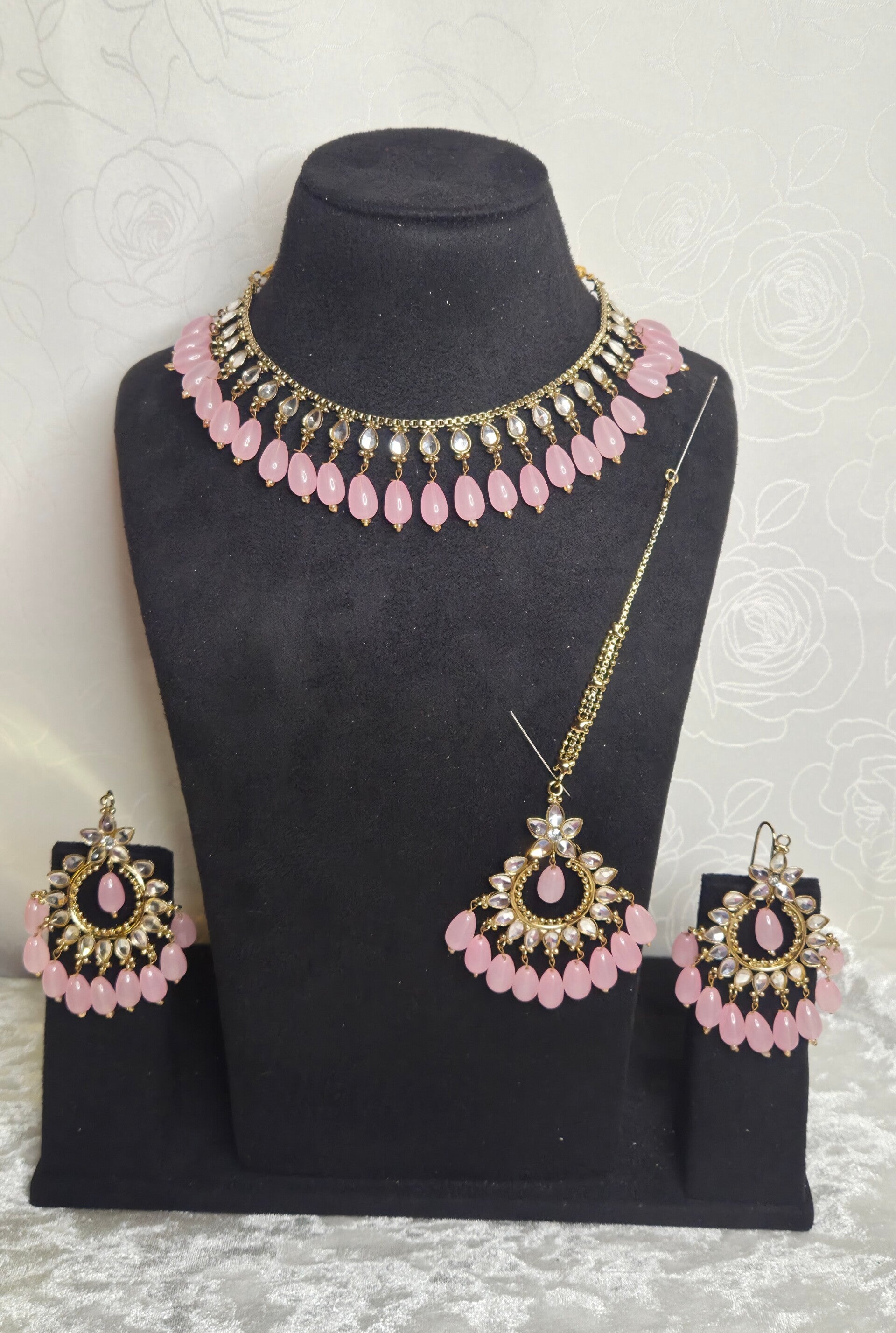 Radhika set - Light pink