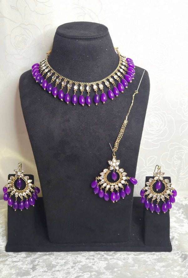Radhika set - Purple