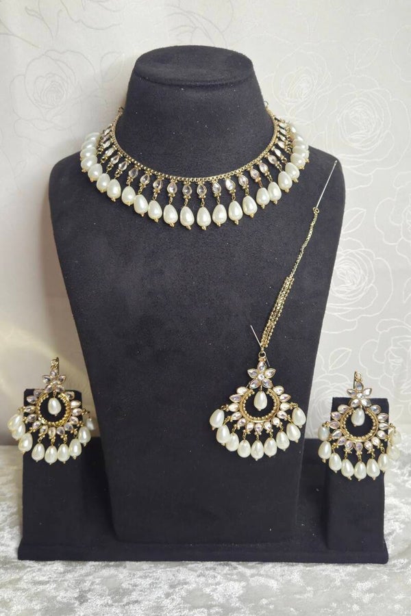 Radhika set - White