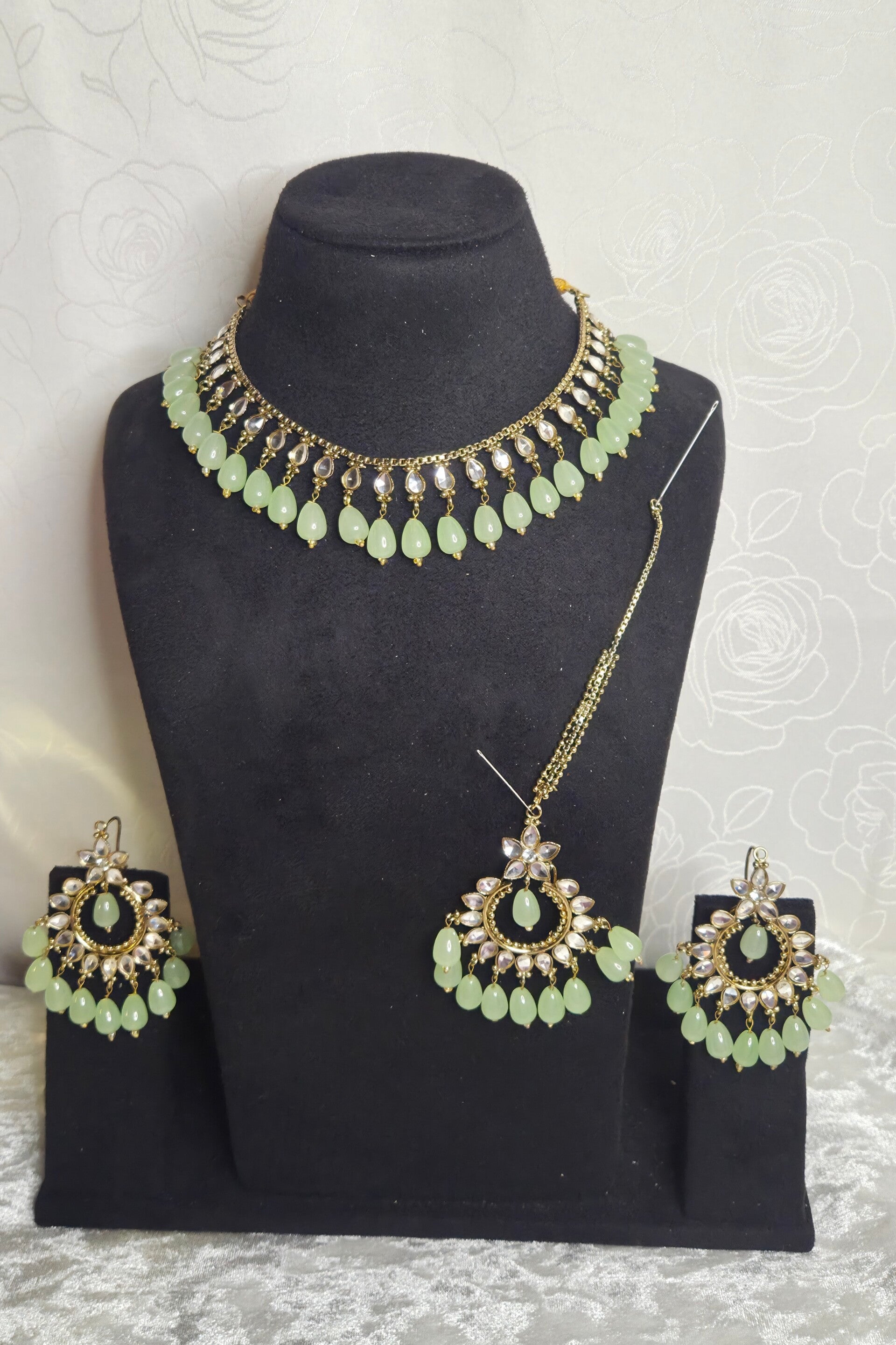 Radhika set - Mint