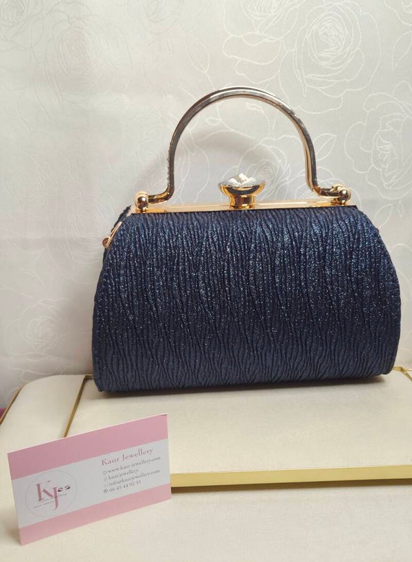 Evening Bag Dark Blue - #2040