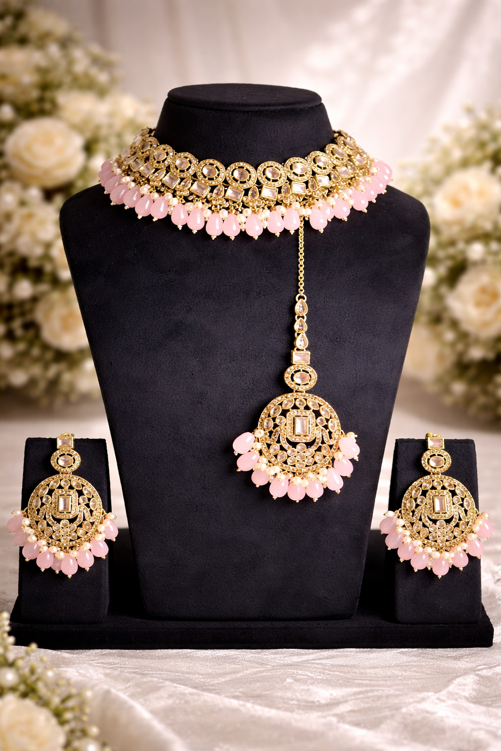 Nikitha  Set - Pink