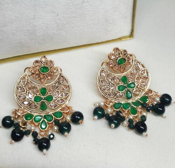 Chandbaliya goud - Green