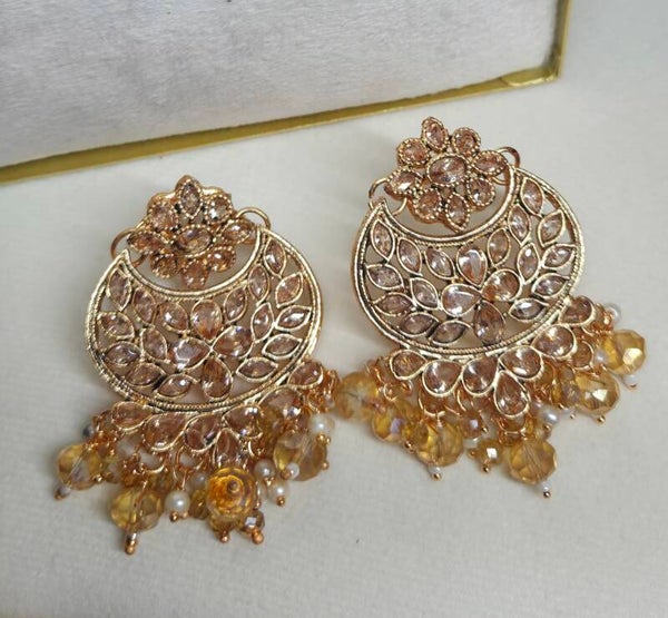 Chandbaliya goud - Champagne