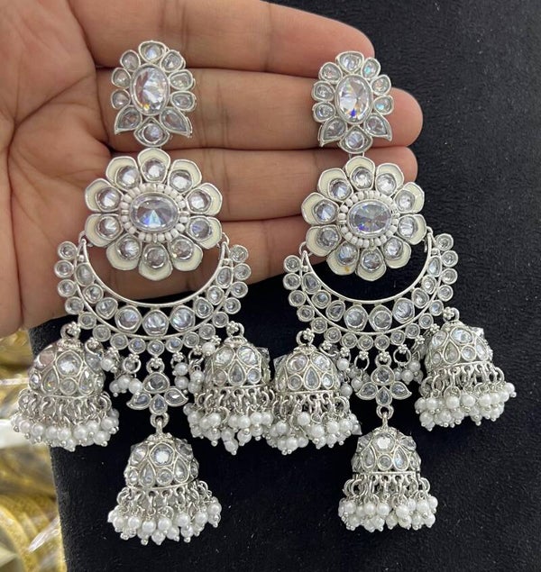Kundan Kashmiri - Silver