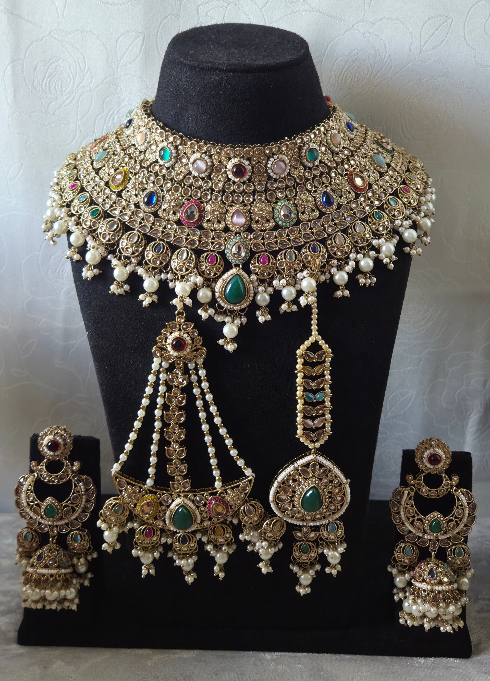 Bridal / Party wear set - Multi