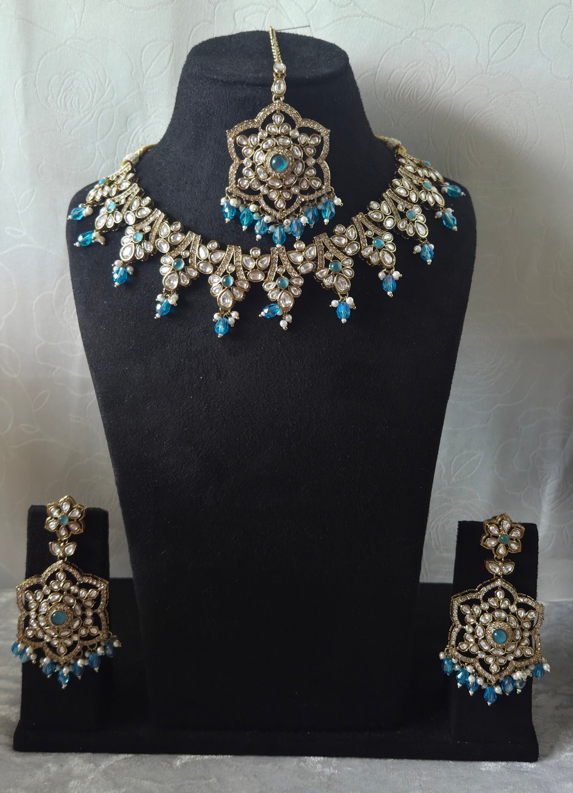 Kundan KM - 1694 - Baby Blue