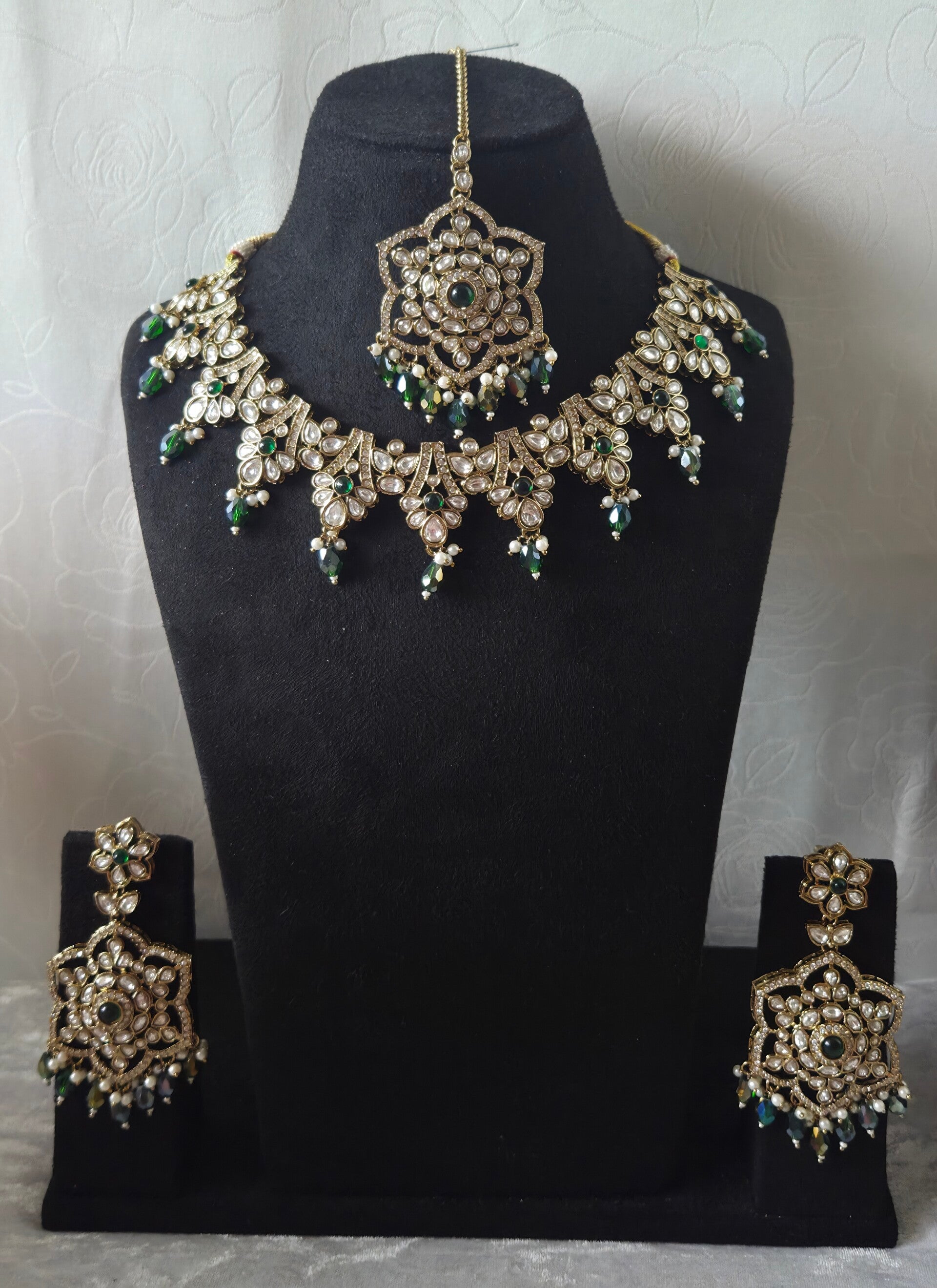 Kundan KM - 1694 - Green