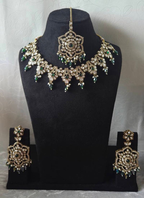 Kundan KM - 1694 - Green