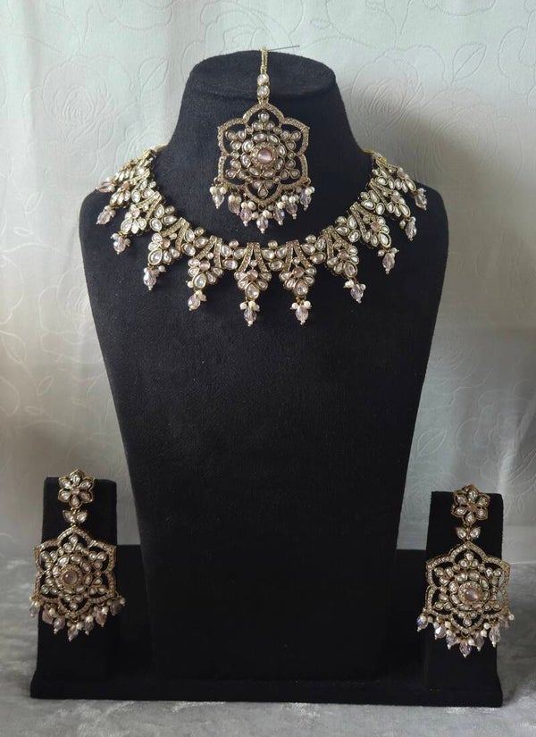 Kundan KM - 1694 - Pink