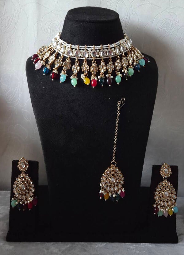 Kundan Amaliya Set - Multi