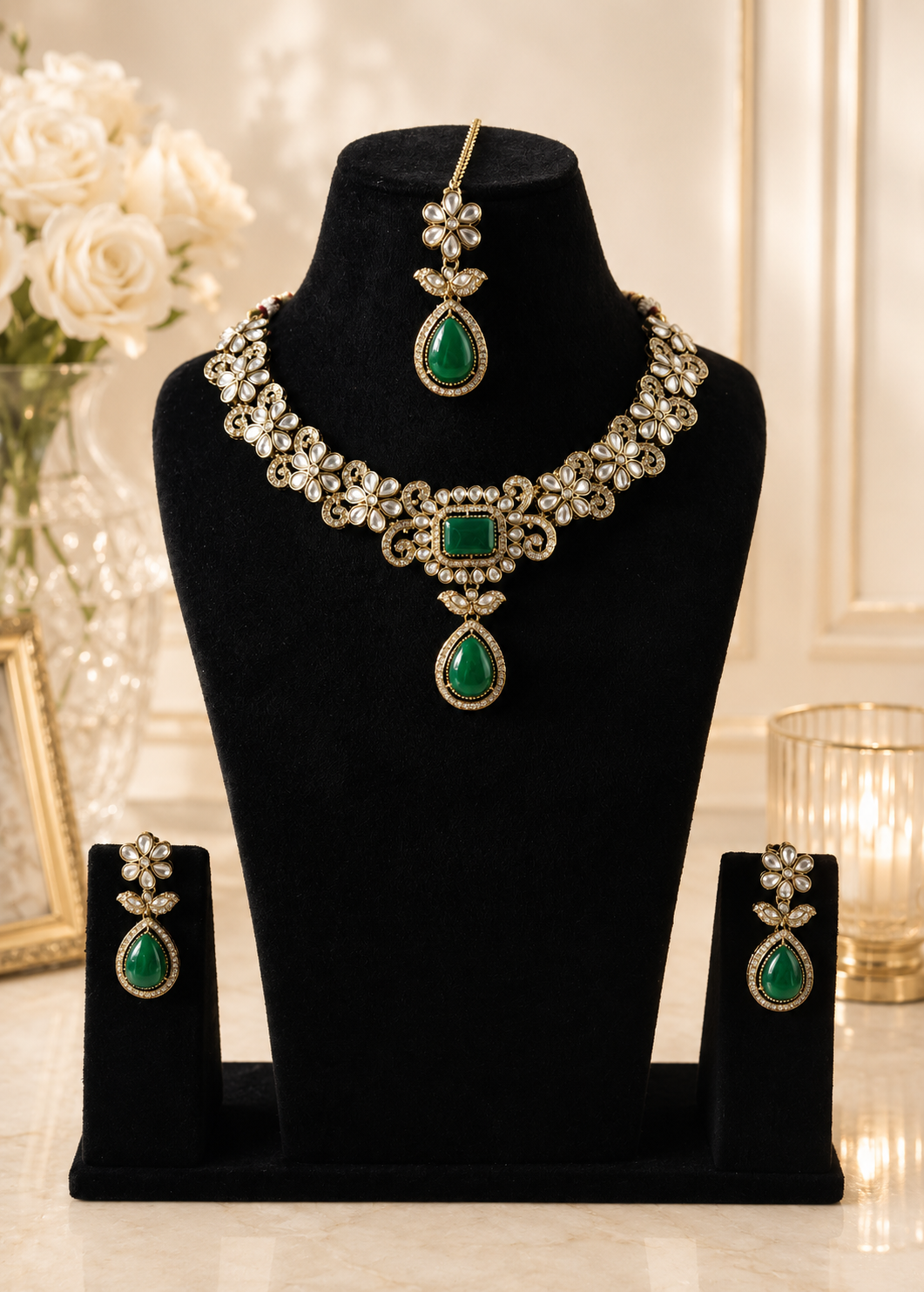 Kundan KN - 2055 - Green