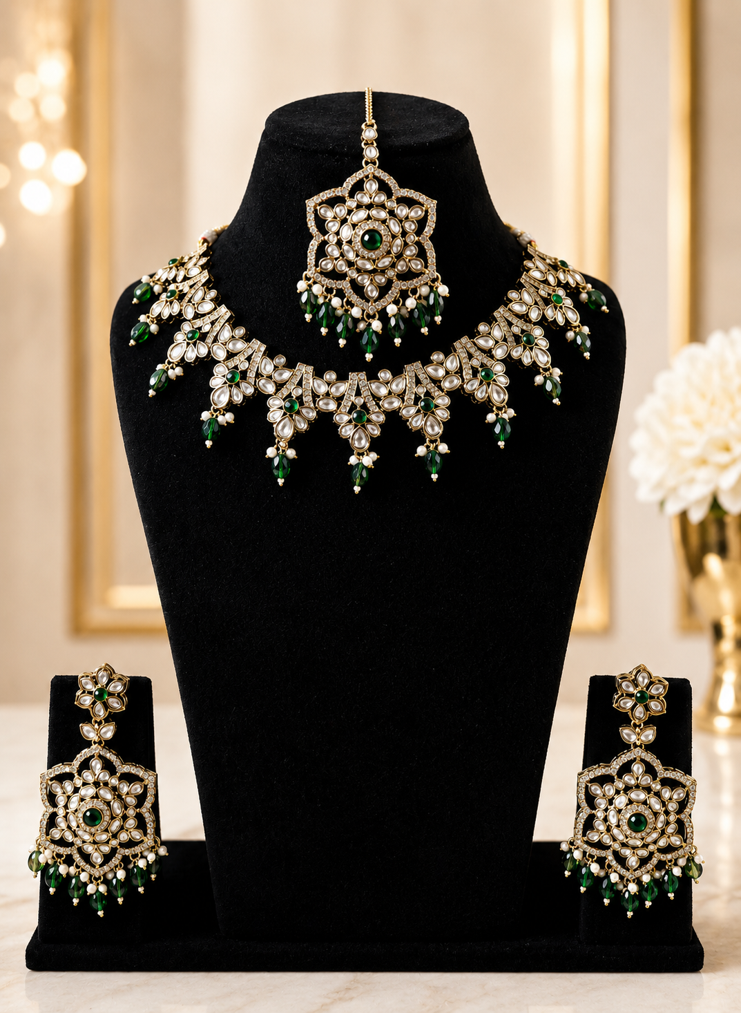 Kundan KM - 1694 - Green