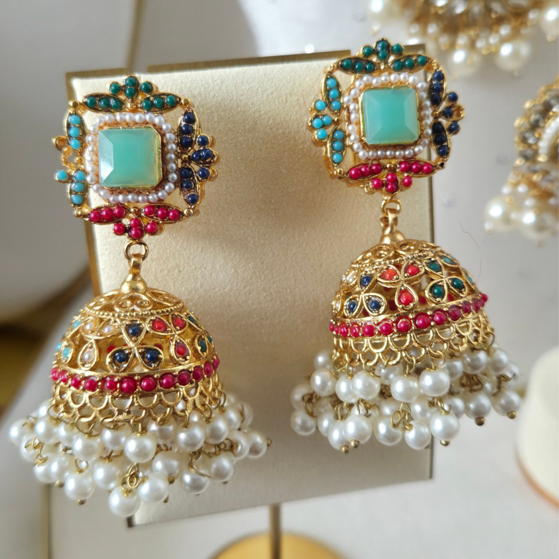 Noratan Jhumki - Mint D1