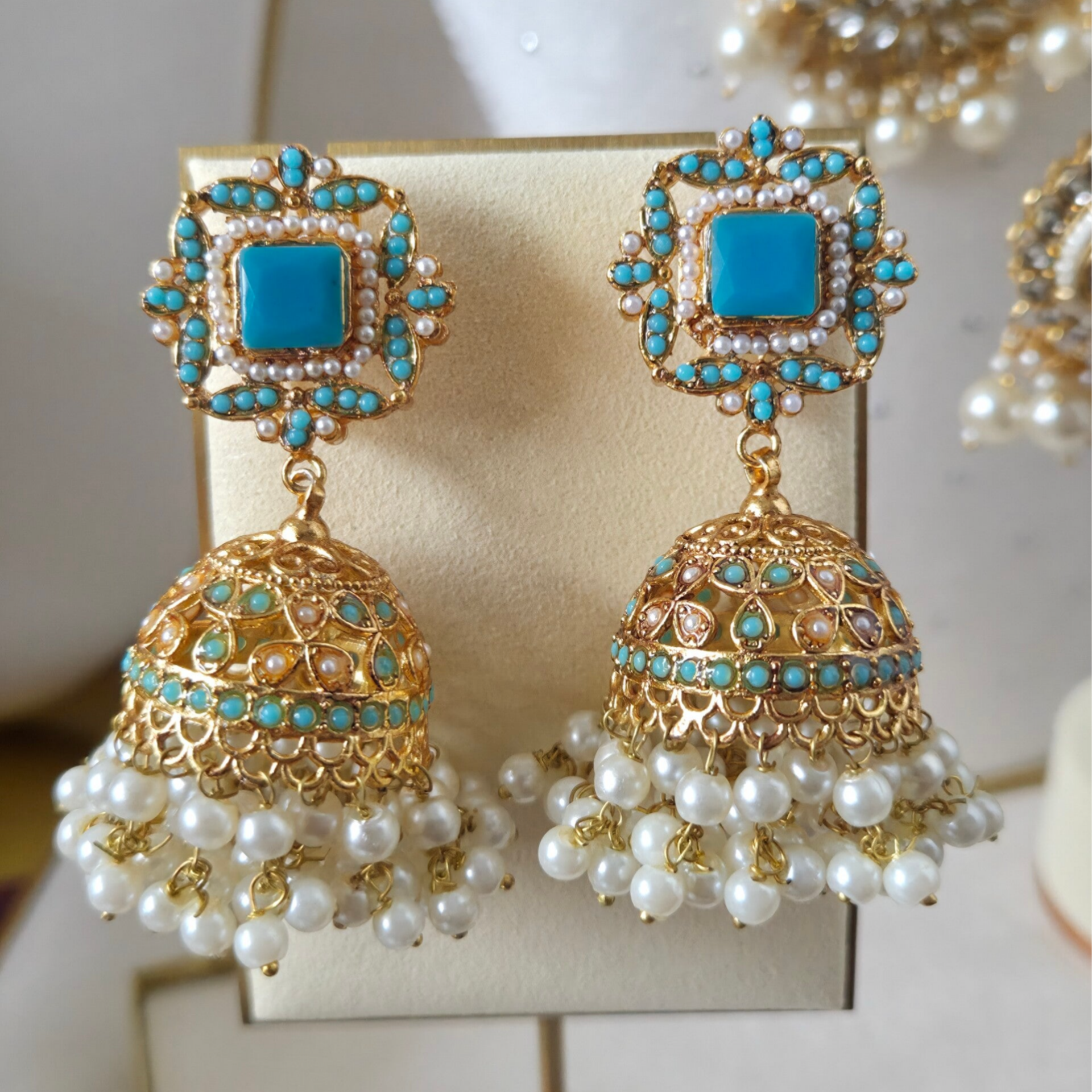 Noratan Jhumki - Baby Blue