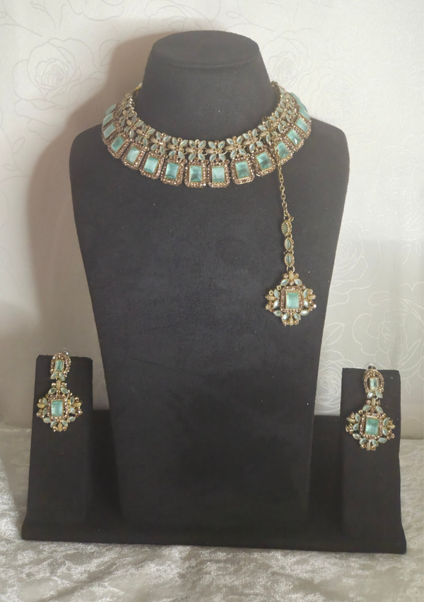 American Diamond set - Mint