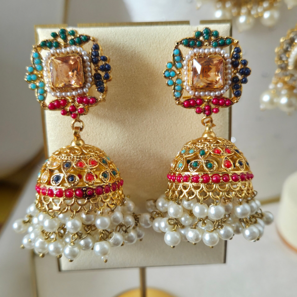 Noratan Jhumki - Champagne D1