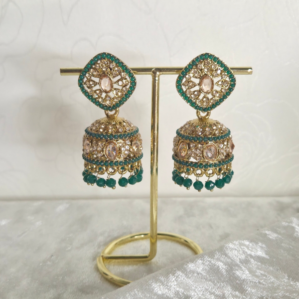 Jhumki - Green D3