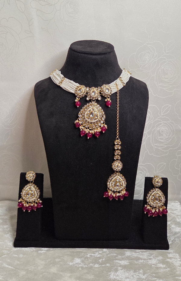Udvati set - Fuchsia