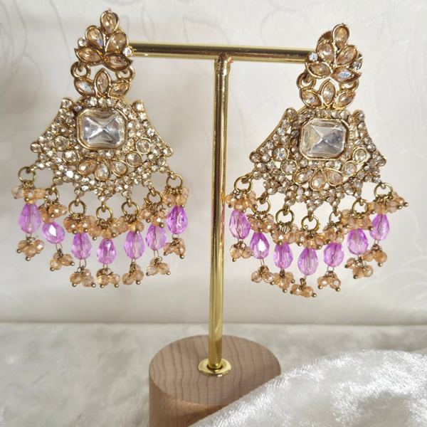 Kundan Polki - Lila D2