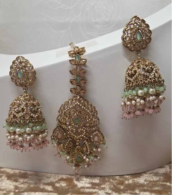 Maang Teeka Gulabi Mishran