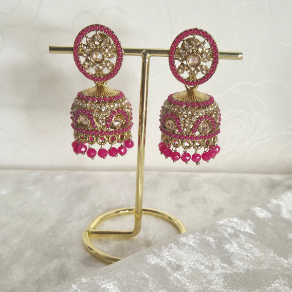 Jhumki - Fucshia D2