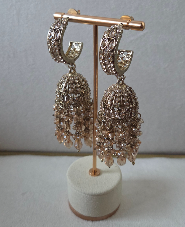 AD Jhumka - Champagne
