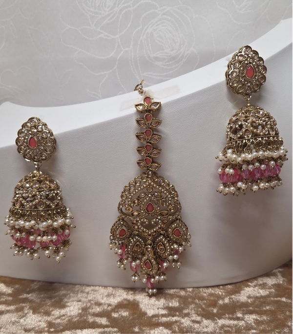 Maang Teeka Purane Gulabi