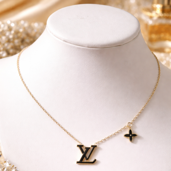 Ketting LV - zwart