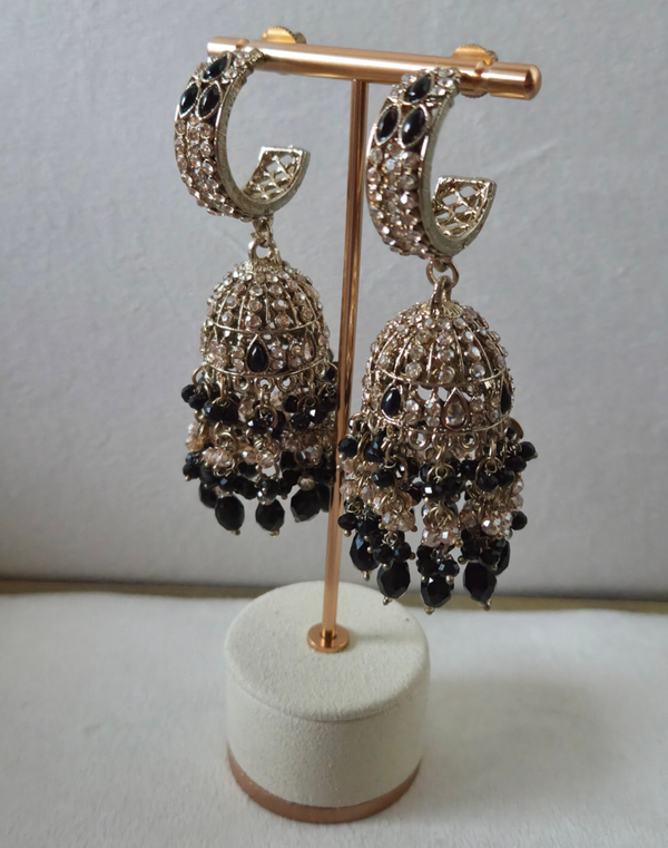 AD Jhumka - Black