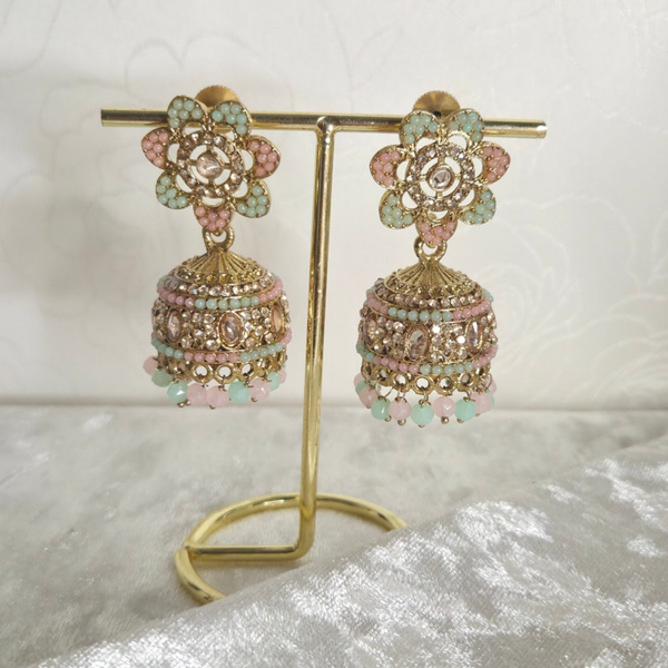 Jhumki Multi/Pink D1