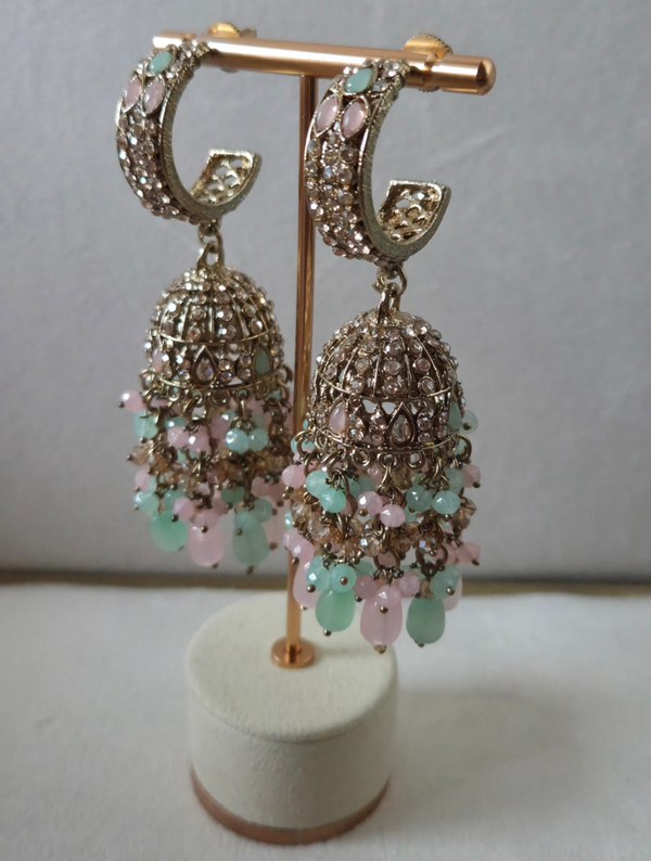 AD Jhumka - Pastel