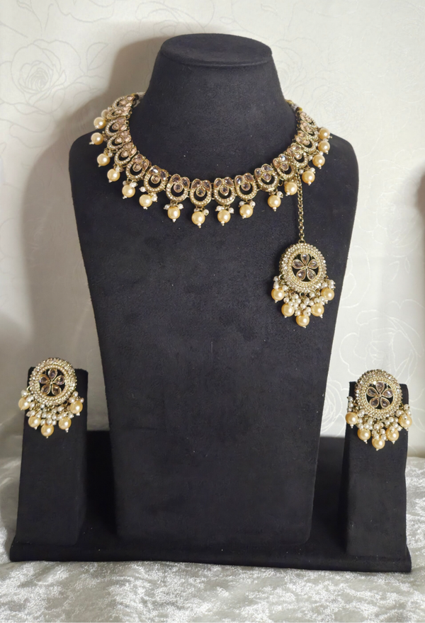 Avanthika set - Champagne