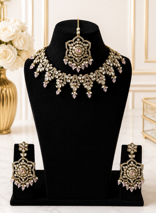 Kundan KM - 1694 - Pink