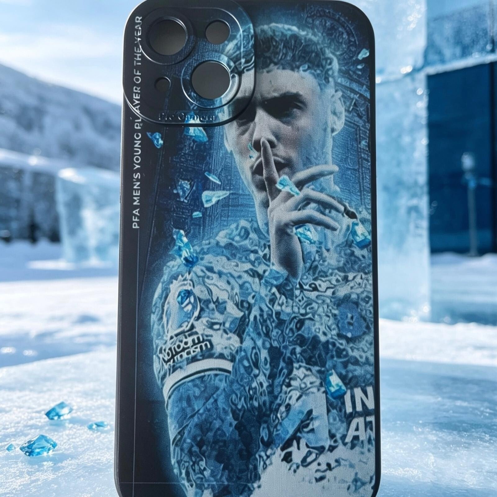 Cole Palmer Chelsea iPhone 14 Case – Football Fan Phone Cover for iPhone 14 – Chelsea FC Inspired Protective Mobile Case – Gift for Blues Supporters