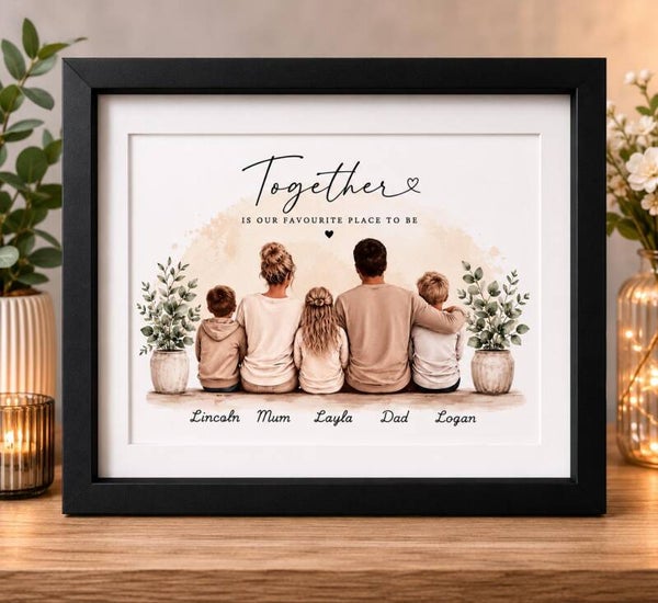 Personalised Family Picture Frame – A Meaningful Keepsake for Every Home
