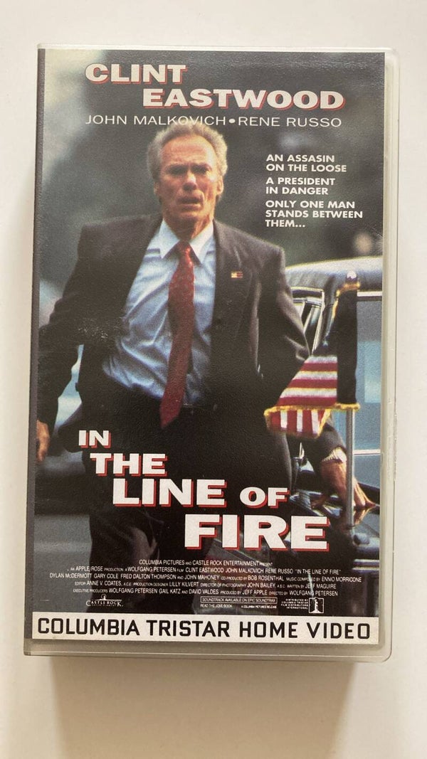 IN THE LINE OF FIRE (VHS)