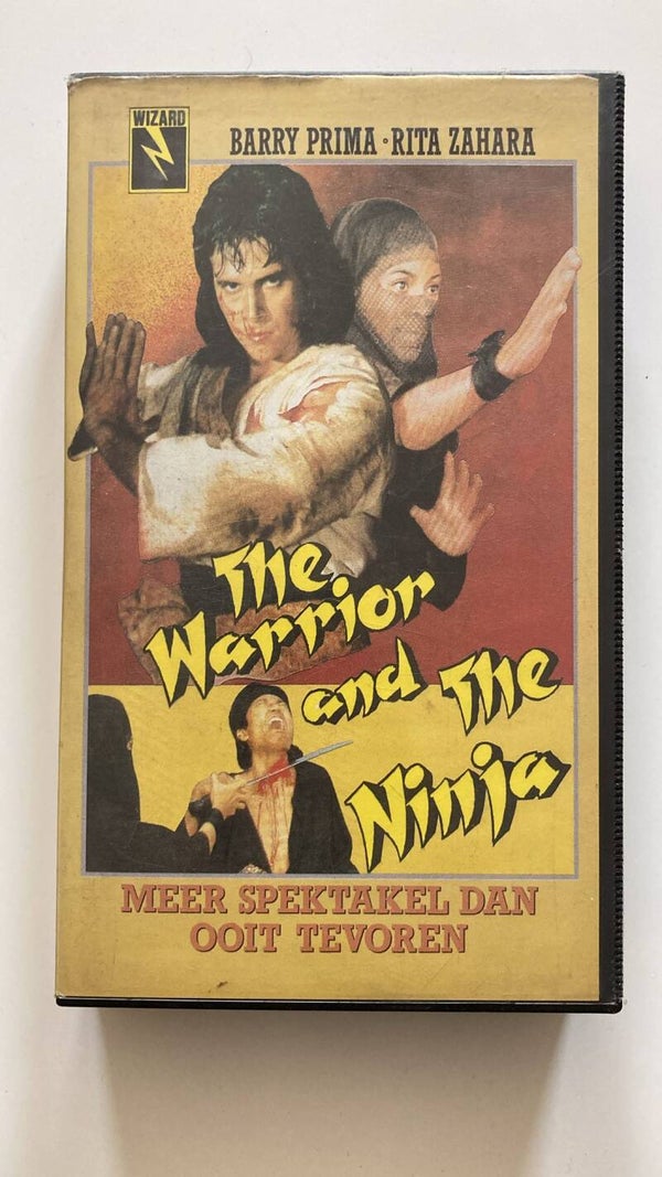 THE WARRIOR AND THE NINJA (1985) (VHS)