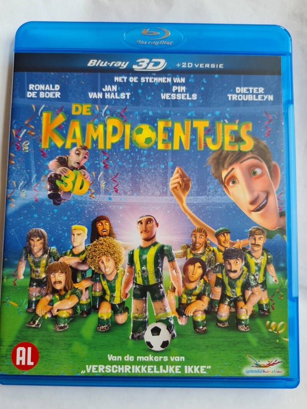 DE KAMPIOENTJES (3D + 2D) (BLURAY)