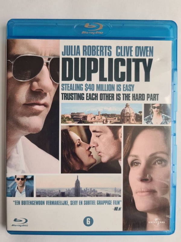 DUPLICITY (BLURAY)